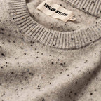 Men's The Hardtack Sweater in Polar Yak Donegal