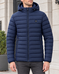 Men's USB Heated Jacket — 11 Heated Blue — hero [WB gallery 7/1]