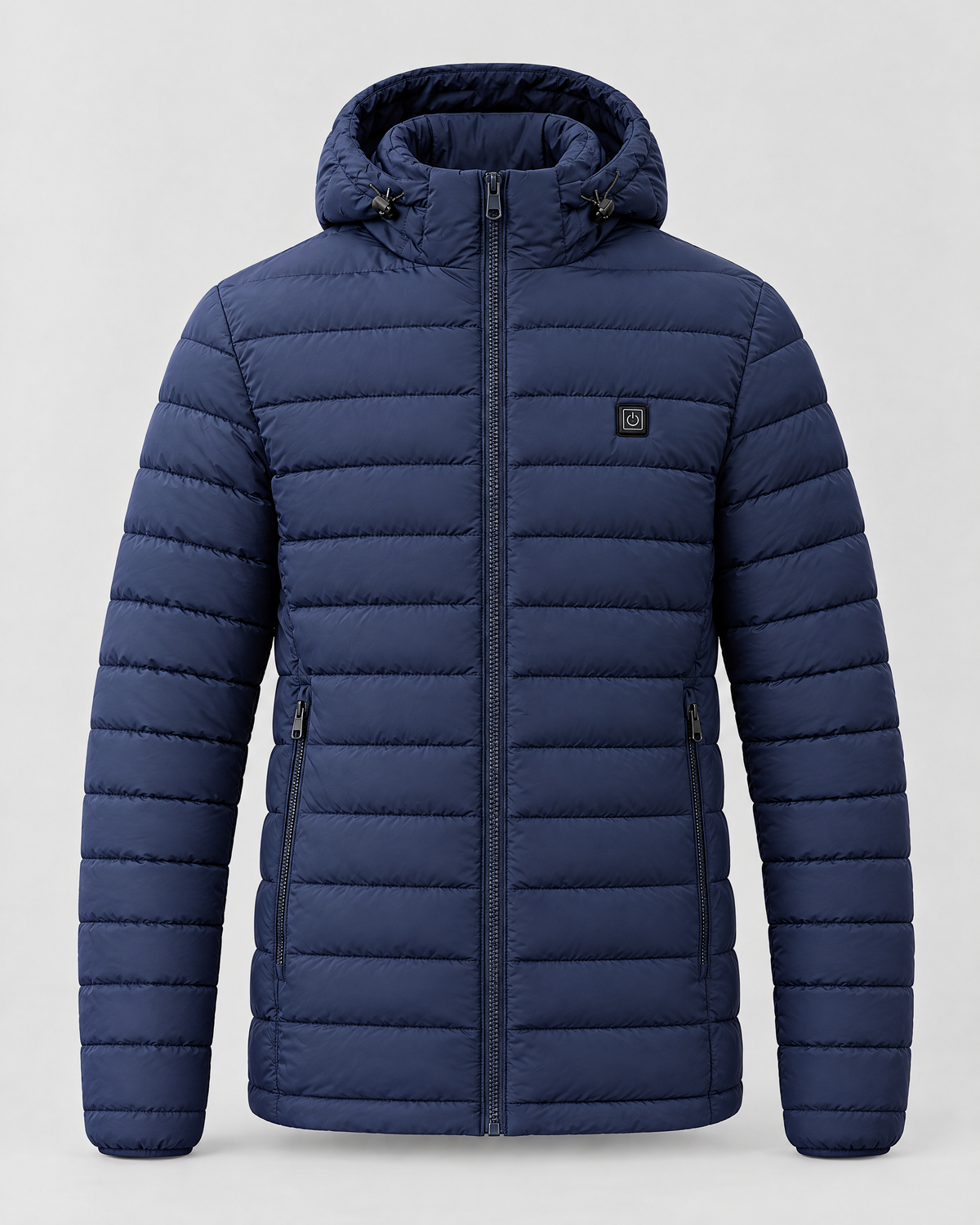 Men's USB Heated Jacket — 11 Heated Blue — product front [WB gallery 7/6]