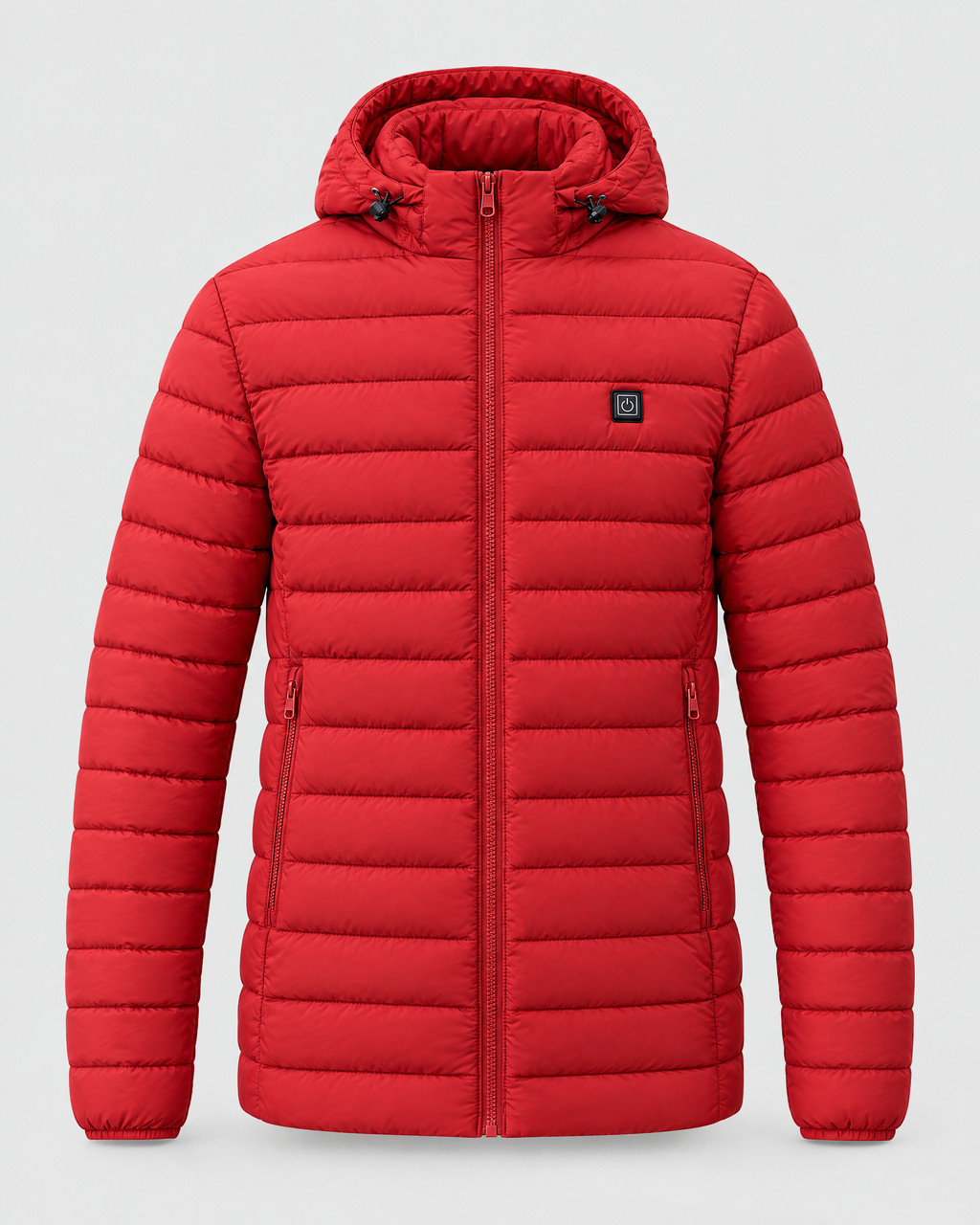 Men's USB Heated Jacket — 11 Heated Red — product front [WB gallery 8/6]