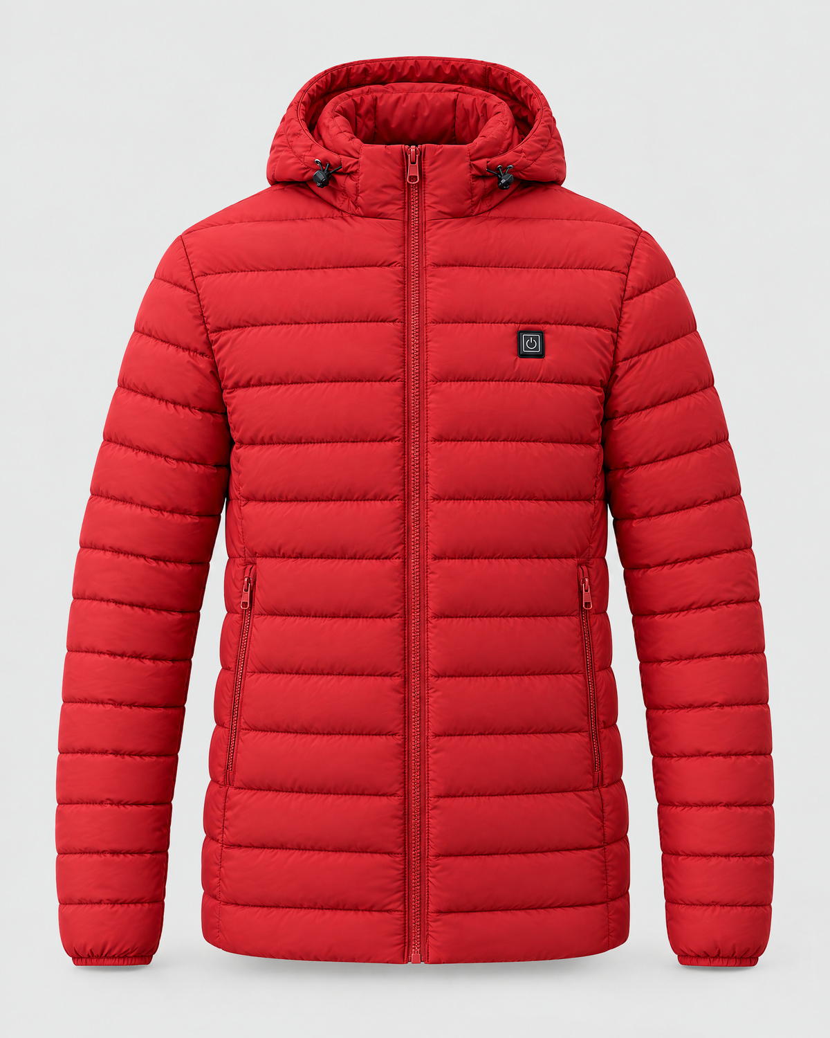 Men's USB Heated Jacket — 11 Heated Red — product front [WB gallery 8/6]