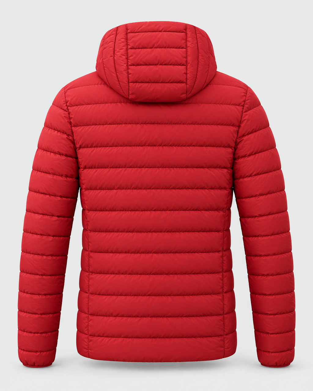 Men's USB Heated Jacket — 11 Heated Red — product back [WB gallery 8/7]