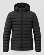 Men's USB Heated Jacket — 2 Areas Heated Black — product front [WB gallery 9/6]