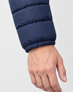 Men's USB Heated Jacket — 2 Areas Heated Blue — cuff detail [WB gallery 10/5]