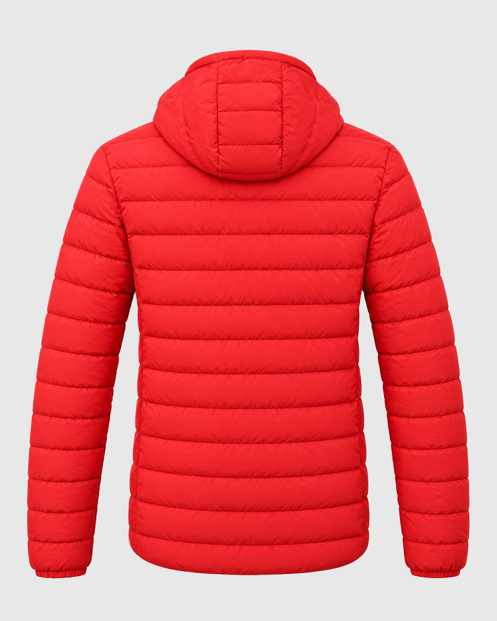 Men's USB Heated Jacket — 8 Areas Heated Red — product back [WB gallery 14/7]