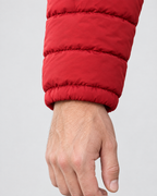 Men's USB Heated Jacket — 9 Areas Heated Red — cuff detail [WB gallery 17/5]