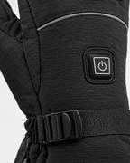Electric Heated Winter Gloves — AB9008 Black Gloves Pair — material [WB gallery 23/4]