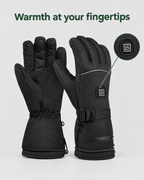 Electric Heated Winter Gloves — AB9008 Black Gloves Pair — feature guide [WB gallery 23/7]