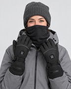 Electric Heated Winter Gloves — AB9008 Black Gloves 5000mAh Battery Box — hero [WB gallery 26/1]