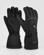 Electric Heated Winter Gloves — AB9008 Black Gloves 4000mAh Battery Box — product front [WB gallery 25/2]