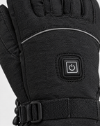 Electric Heated Winter Gloves — AB9008 Black Gloves 5000mAh Battery Box — material [WB gallery 26/4]