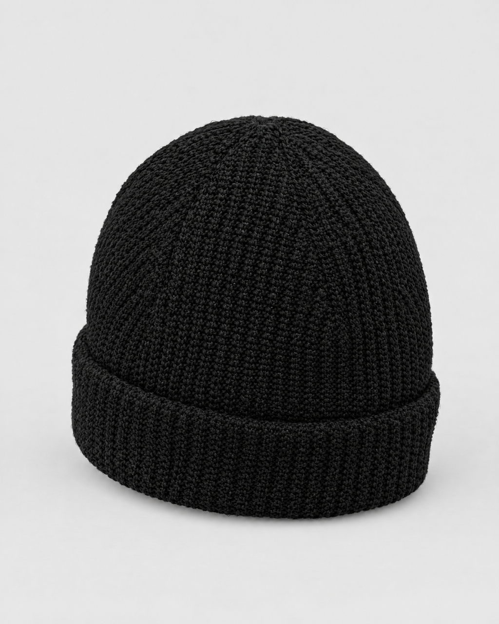 Men's Fleece-Lined Knit Beanie — Small N logo beanie - black — product back [WB gallery 45/3]