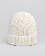 Men's Fleece-Lined Knit Beanie — Small N logo beanie - white — product back [WB gallery 46/3]