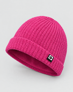 Men's Fleece-Lined Knit Beanie — Small N logo beanie - pink — product front [WB gallery 48/2]