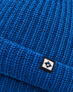 Men's Fleece-Lined Knit Beanie — Small N logo beanie - blue — material [WB gallery 49/4]