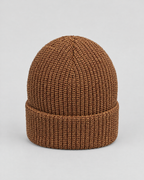 Men's Fleece-Lined Knit Beanie — Small N logo beanie - brown — product back [WB gallery 51/3]