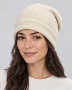 Everyday Knit Beanie — Off White — hero [WB gallery 64/1]