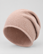 Everyday Knit Beanie — Lotus Pink — product front [WB gallery 67/2]