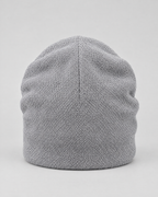 Everyday Knit Beanie — Gray — product back [WB gallery 65/3]