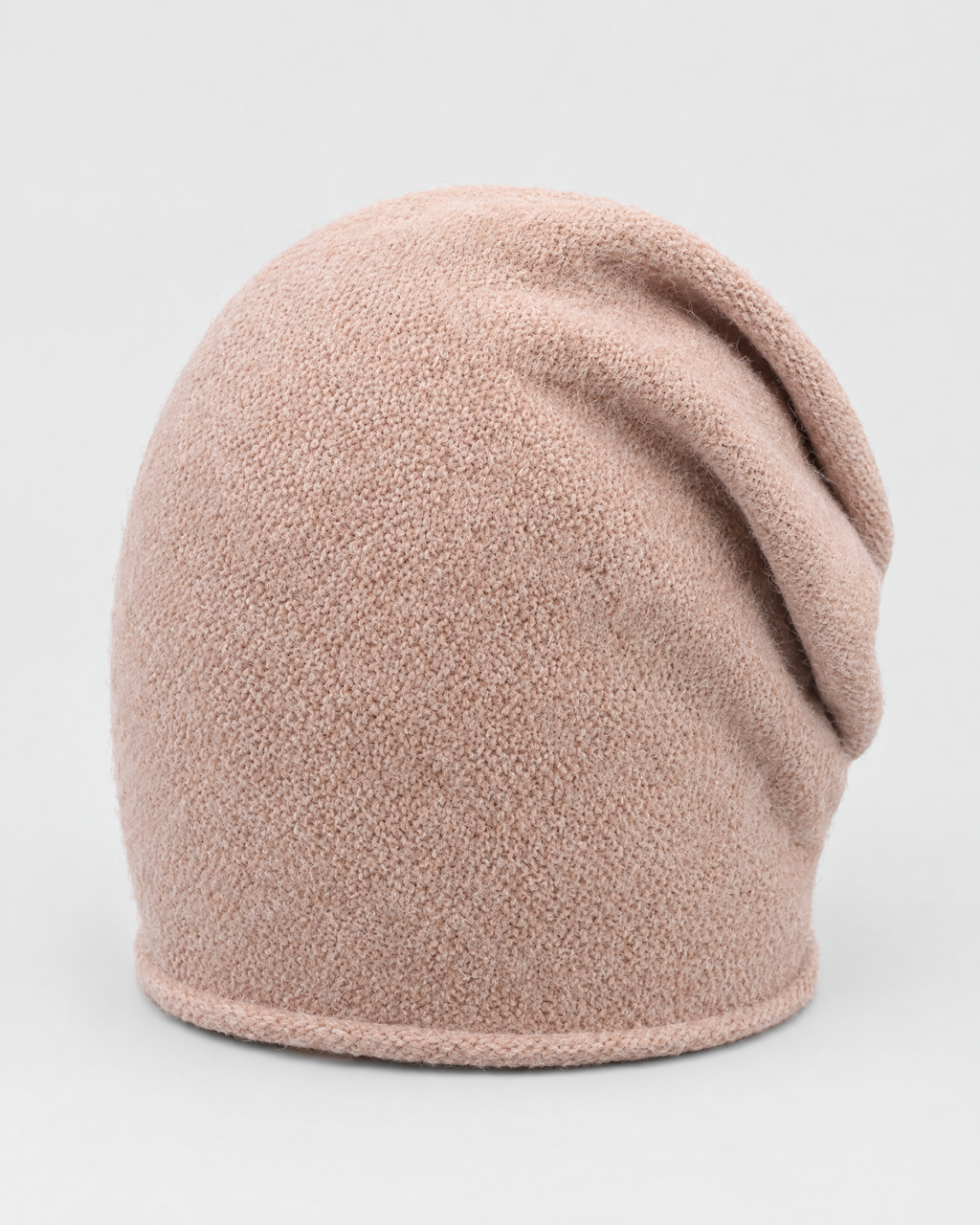 Everyday Knit Beanie — Lotus Pink — product back [WB gallery 67/3]