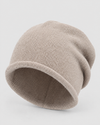 Everyday Knit Beanie — Khaki — product front [WB gallery 68/2]