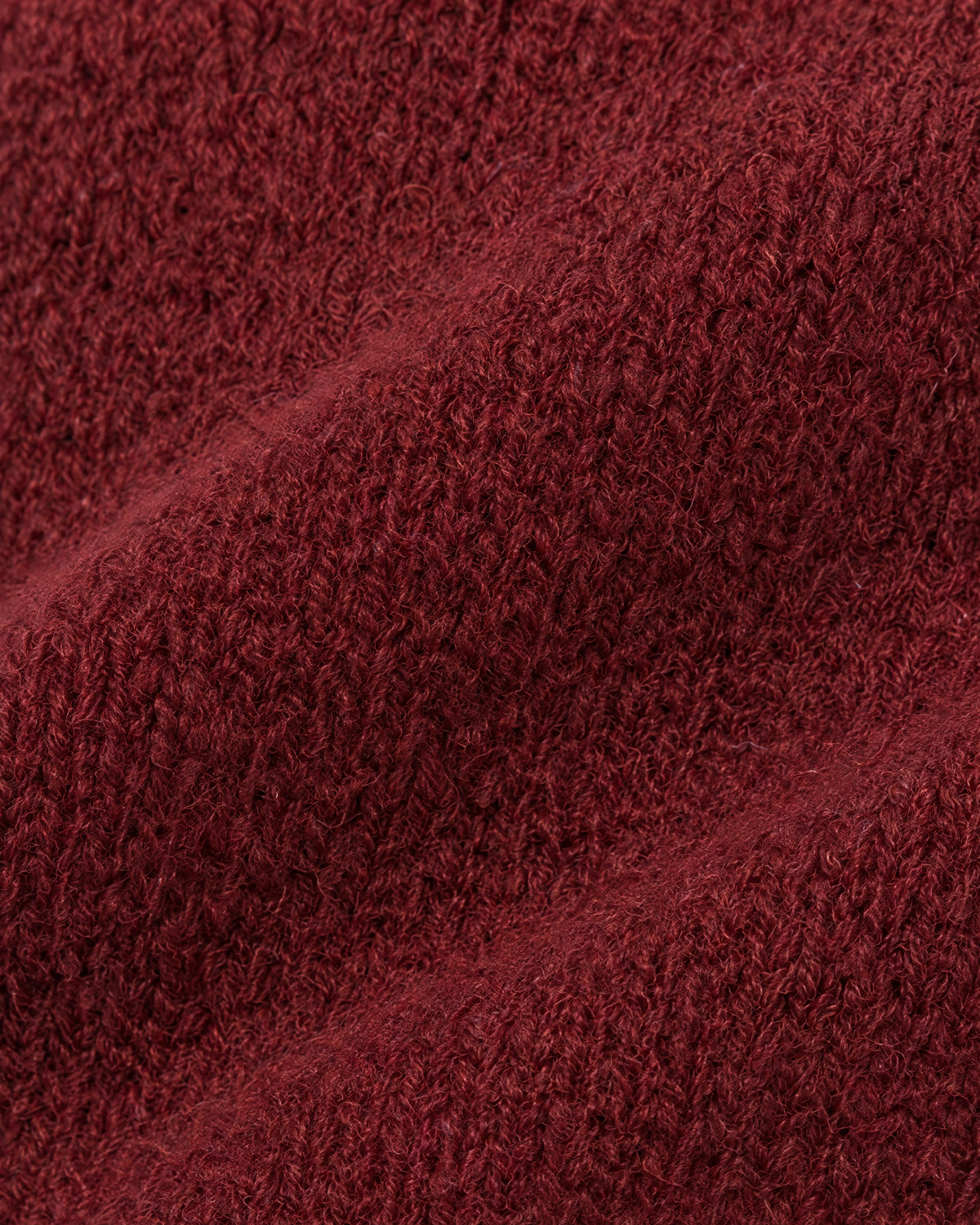 Everyday Knit Beanie — Burgundy — material [WB gallery 69/4]
