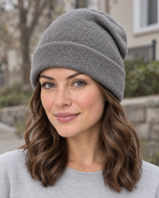 Everyday Knit Beanie — Dark Gray — lifestyle [WB gallery 70/6]
