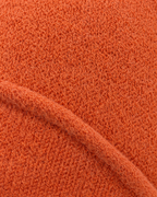 Everyday Knit Beanie — Tangerine — material [WB gallery 71/4]