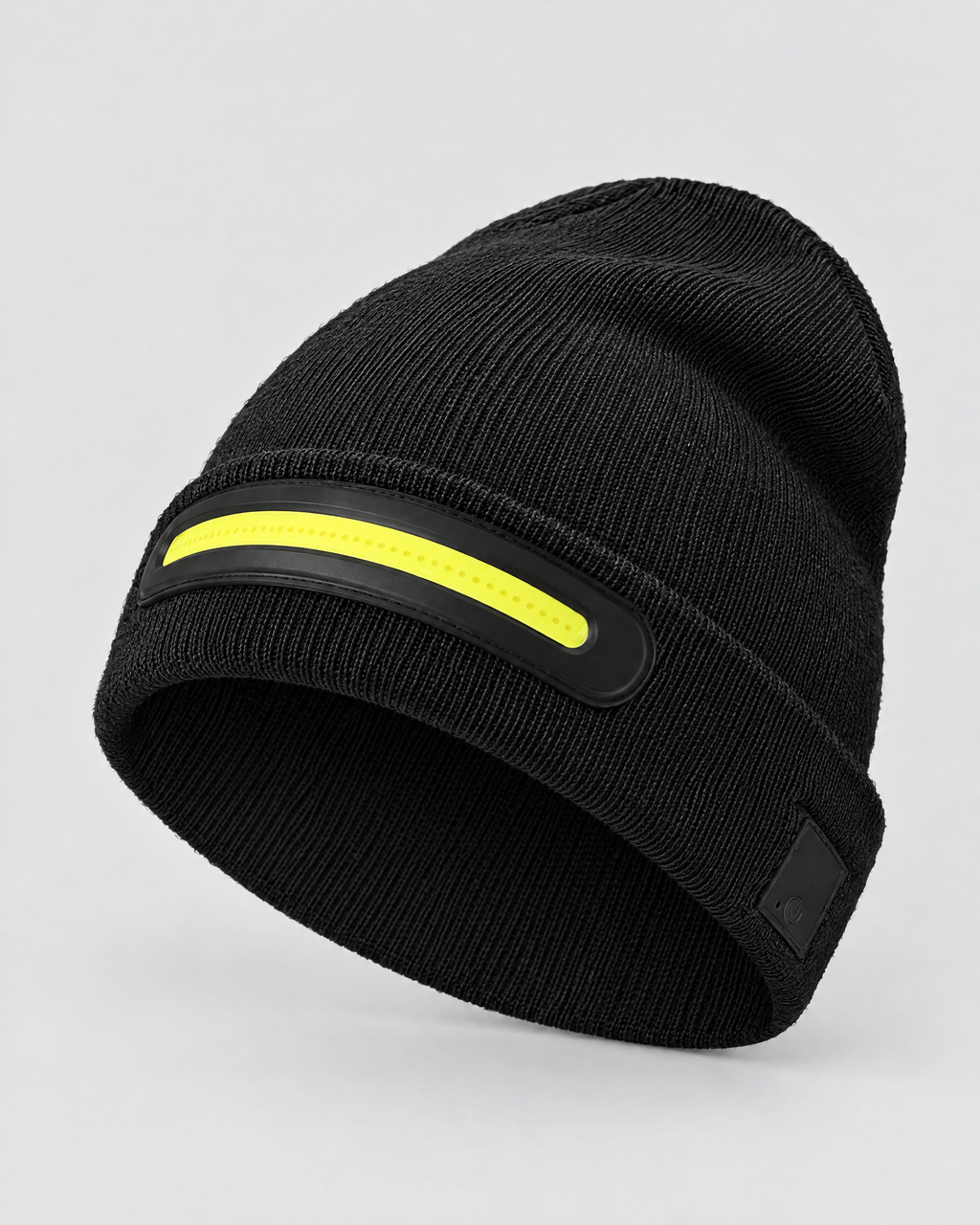 Rechargeable LED Knit Beanie — M1-TD3 Lamp Cap — product front [WB gallery 72/2]
