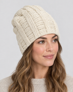 Soft Stretch Knit Beanie — Beige — hero [WB gallery 73/1]