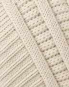 Soft Stretch Knit Beanie — Beige — material [WB gallery 73/4]