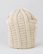 Soft Stretch Knit Beanie — Beige — product back [WB gallery 73/3]
