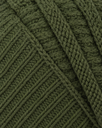 Soft Stretch Knit Beanie — Green — material [WB gallery 78/4]