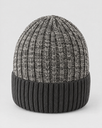 Classic Fleece-Lined Knit Beanie — Gray — product back [WB gallery 105/3]