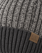 Classic Fleece-Lined Knit Beanie — Gray — material [WB gallery 105/4]
