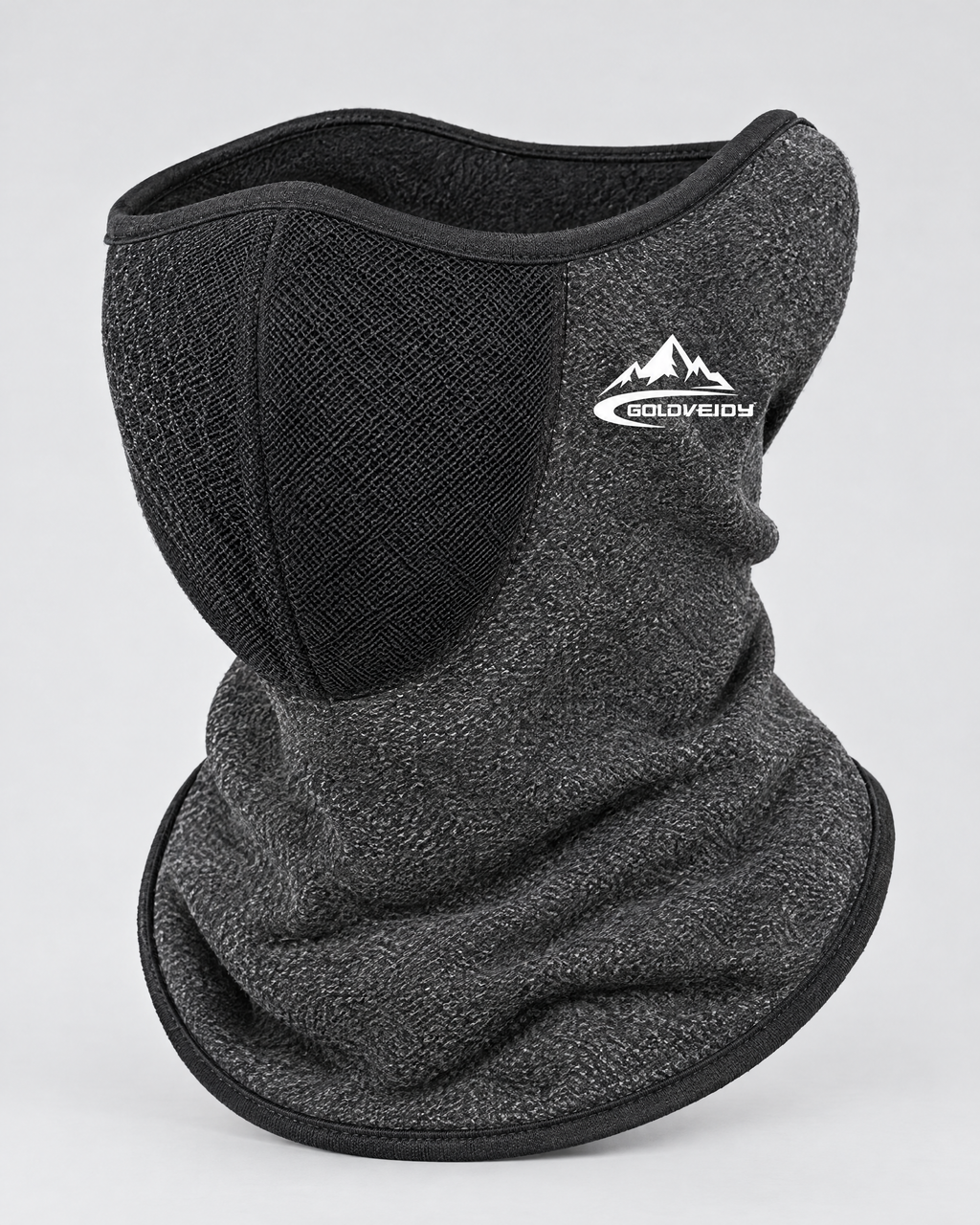 Fleece-Lined Outdoor Neck Gaiter — DTJ24 Phantom Gray — product front [WB gallery 113/2]