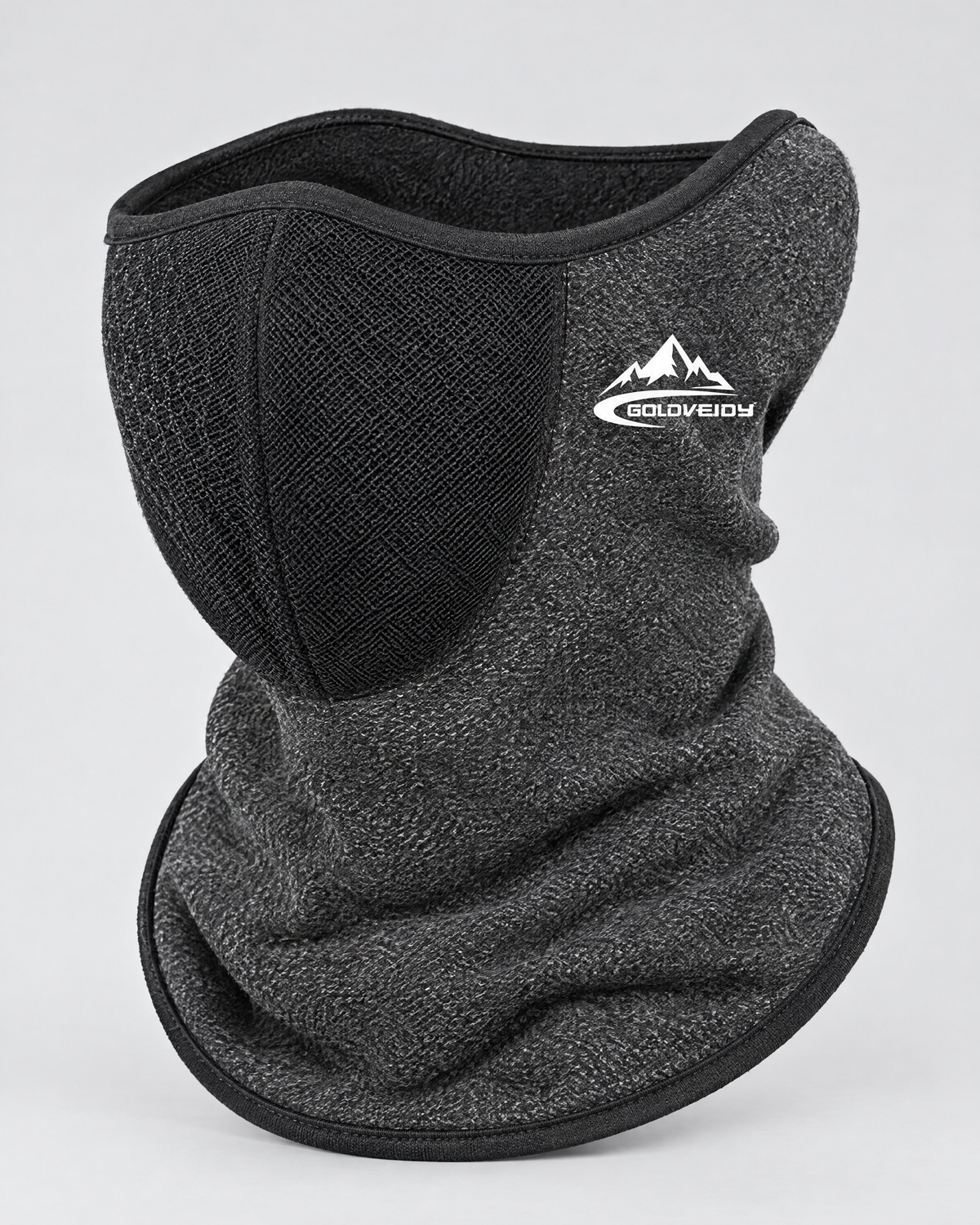 Fleece-Lined Outdoor Neck Gaiter — DTJ24 Phantom Gray — product front [WB gallery 113/2]