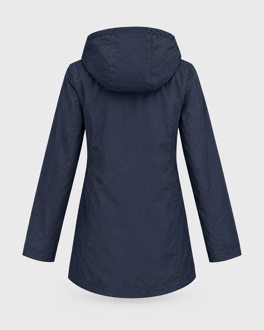 Women's Lightweight Hooded Jacket — Navy blue — product back [WB gallery 119/7]