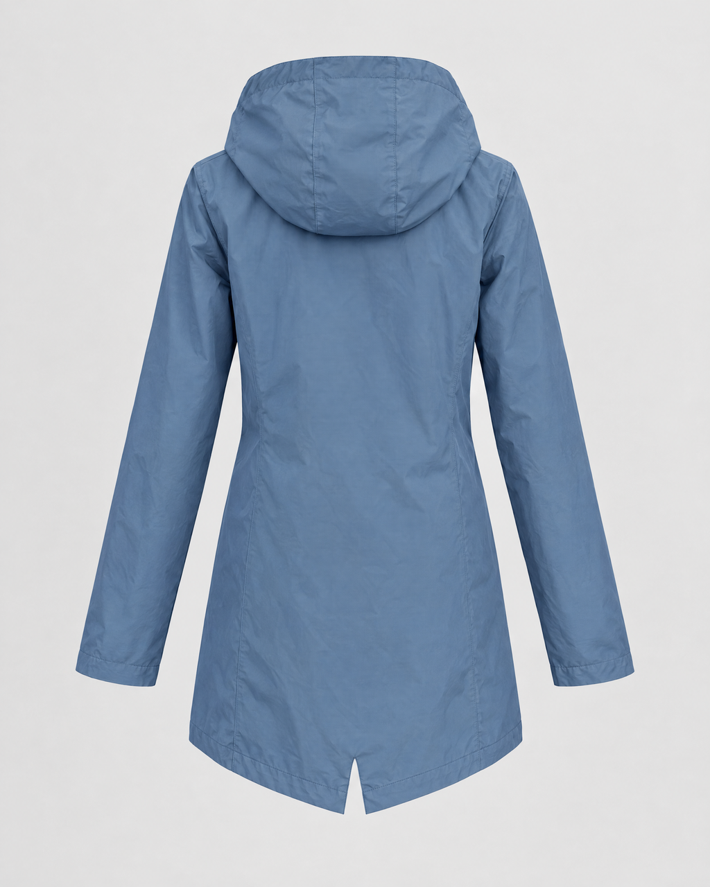 Women's Lightweight Hooded Jacket — Blue — product back [WB gallery 120/7]