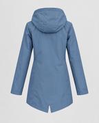Women's Lightweight Hooded Jacket — Blue — product back [WB gallery 120/7]
