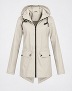 Women's Lightweight Hooded Jacket — Apricot — product front [WB gallery 121/6]
