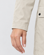 Women's Lightweight Hooded Jacket — Apricot — cuff detail [WB gallery 121/5]