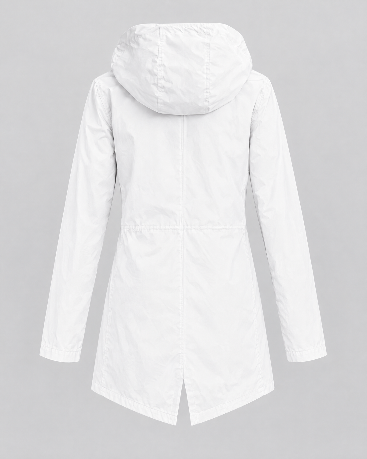 Women's Lightweight Hooded Jacket — White — product back [WB gallery 123/7]