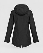 Women's Lightweight Hooded Jacket — Black — product back [WB gallery 124/7]