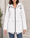 Women's Fleece-Lined Hooded Jacket — White — hero [WB gallery 126/1]