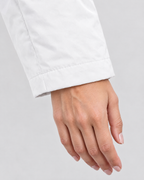 Women's Fleece-Lined Hooded Jacket — White — cuff detail [WB gallery 126/5]