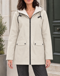 Women's Fleece-Lined Hooded Jacket — Apricot — hero [WB gallery 131/1]