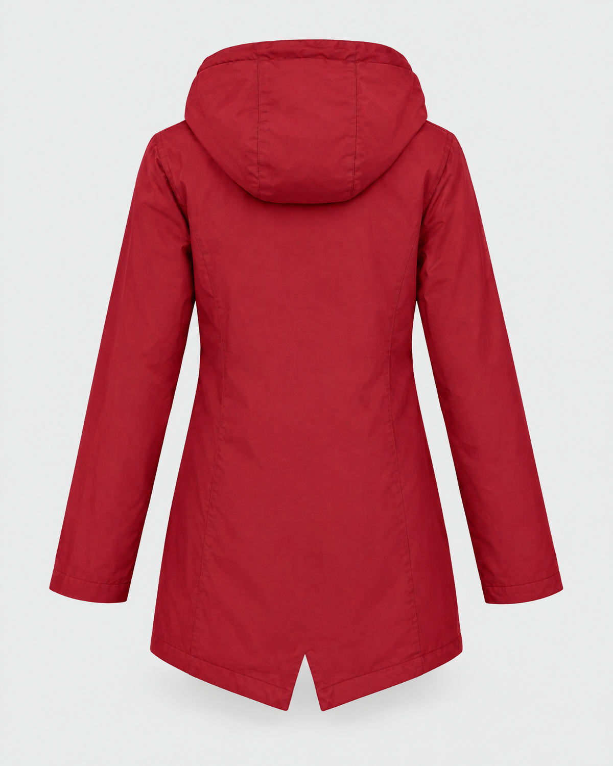 Women's Fleece-Lined Hooded Jacket — Red — product back [WB gallery 128/7]