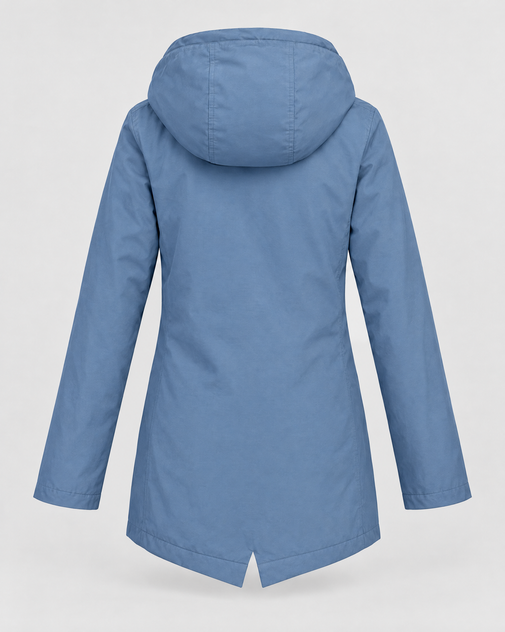 Women's Fleece-Lined Hooded Jacket — sky blue — product back [WB gallery 130/7]