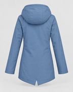 Women's Fleece-Lined Hooded Jacket — sky blue — product back [WB gallery 130/7]